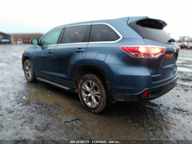 Toyota Highlander Xle 2015 5TDKKRFH1FS095419 Image 3