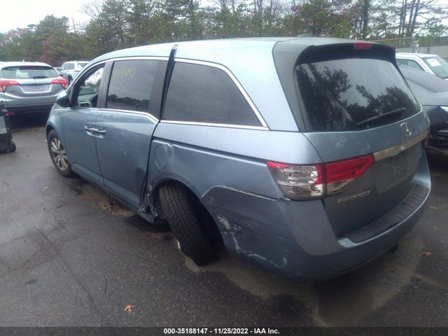 2014 HONDA ODYSSEY EX-L VIN: 5FNRL5H69EB128136