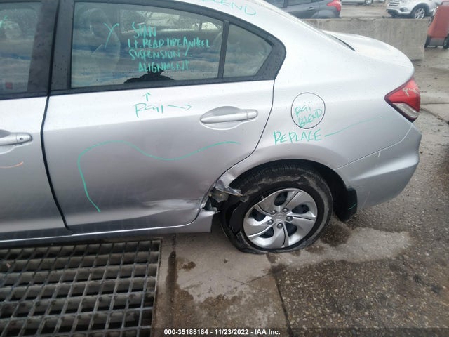 2013 HONDA CIVIC SDN LX VIN: 19XFB2F53DE078563