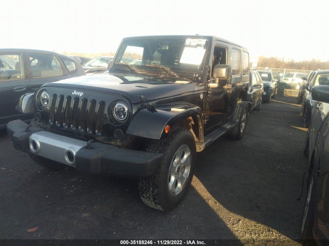 2014 JEEP WRANGLER UNLIMITED SAHARA VIN: 1C4BJWEG0EL302344