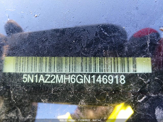 2016 Nissan Murano, VIN: 5N1AZ2MH6GN146918