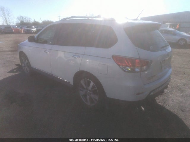 2013 NISSAN PATHFINDER PLATINUM VIN: 5N1AR2MN9DC676023