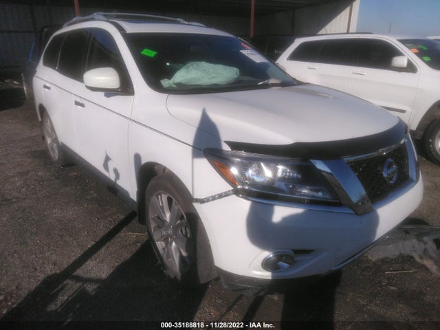 2013 NISSAN PATHFINDER PLATINUM VIN: 5N1AR2MN9DC676023