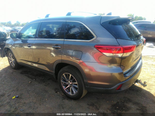 2018 TOYOTA HIGHLANDER SE/XLE VIN: 5TDKZRFH7JS539262