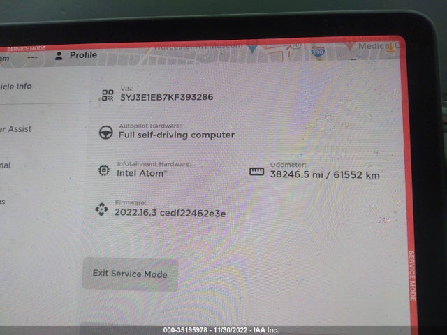 Tesla Model 3 Long Range/performance 2019 5YJ3E1EB7KF393286 Image 7