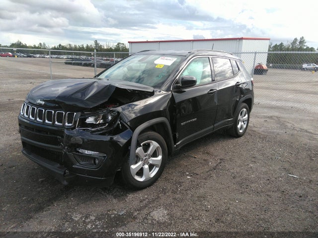 2021 JEEP COMPASS LATITUDE VIN: 3C4NJCBB3MT574085
