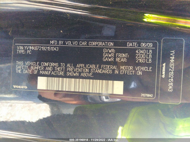 Volvo C30 2009 YV1MK672192151043 Image 14