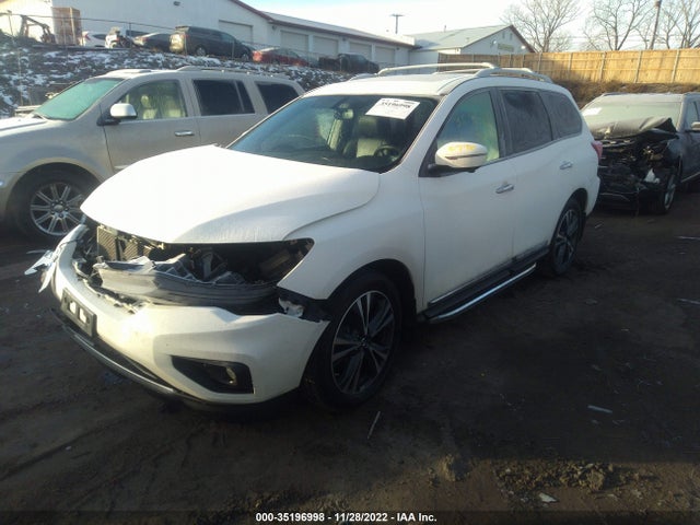 2019 NISSAN PATHFINDER PLATINUM VIN: 5N1DR2MM6KC577368