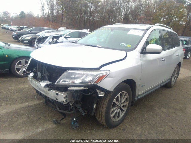 2014 NISSAN PATHFINDER SL HYBRID VIN: 5N1CR2MM0EC662366