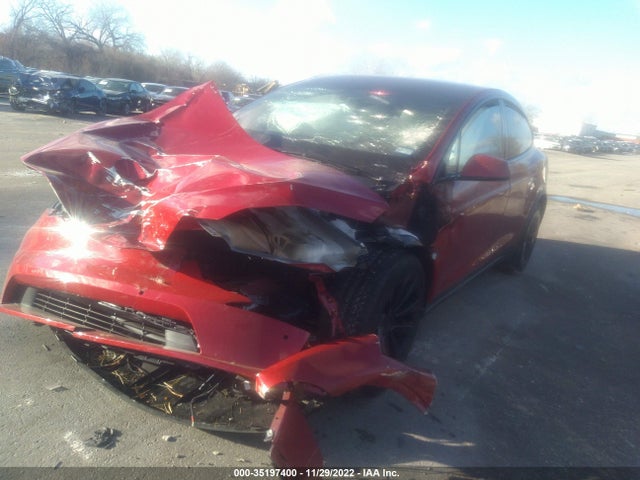 Tesla Model X Plaid 2022 7SAXCBE6XNF356885 Image 2