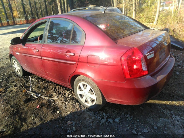 2007 HYUNDAI ACCENT GLS VIN: KMHCN46C17U109699