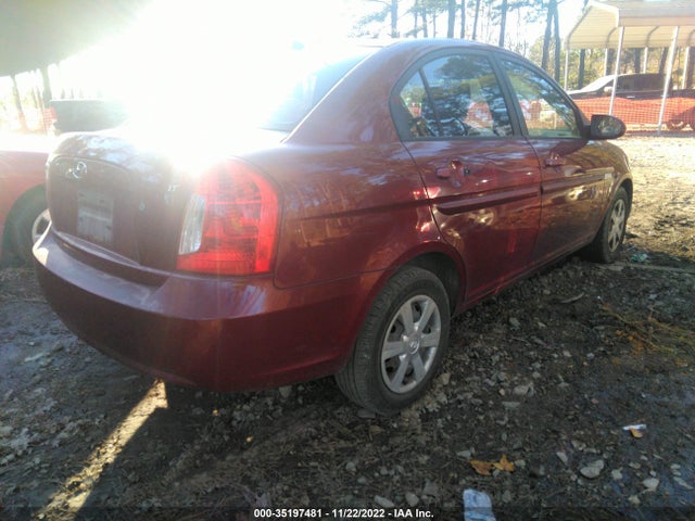 2007 HYUNDAI ACCENT GLS VIN: KMHCN46C17U109699
