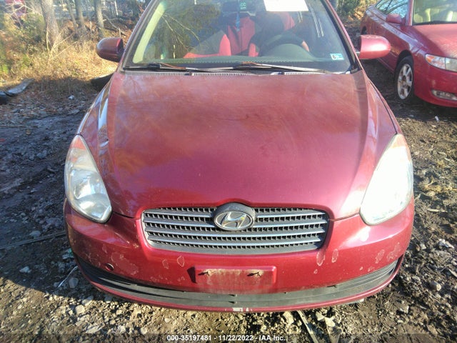 2007 HYUNDAI ACCENT GLS VIN: KMHCN46C17U109699
