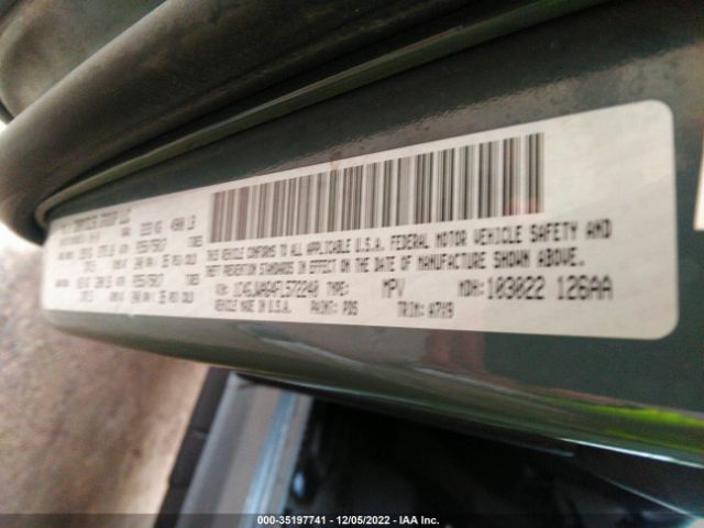 1C4GJWAG4FL572240 Jeep Wrangler Sport