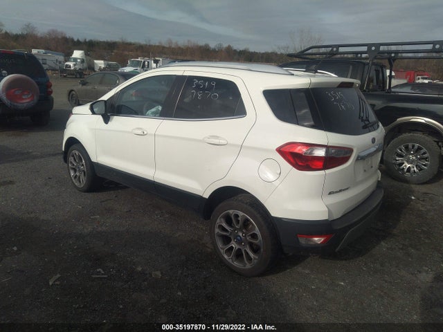 2020 FORD ECOSPORT TITANIUM VIN: MAJ6S3KL4LC334876