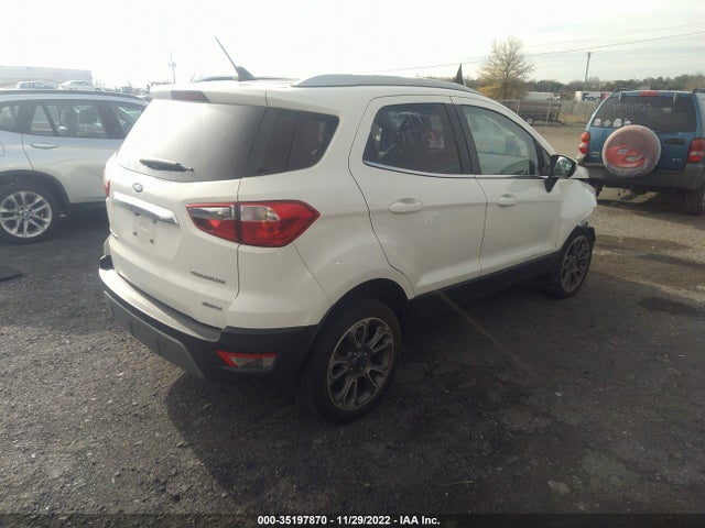 2020 FORD ECOSPORT TITANIUM VIN: MAJ6S3KL4LC334876