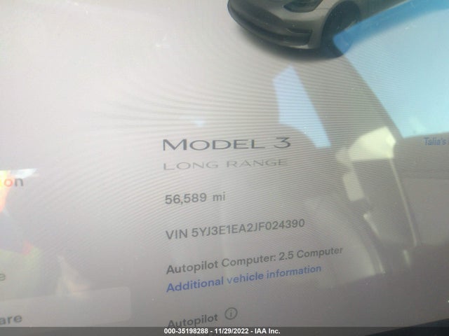 Tesla MODEL 3 2018 5YJ3E1EA2JF024390 Image 7