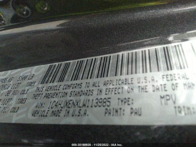 1C4HJXENXLW113985 Jeep Wrangler Unlimited Sahara