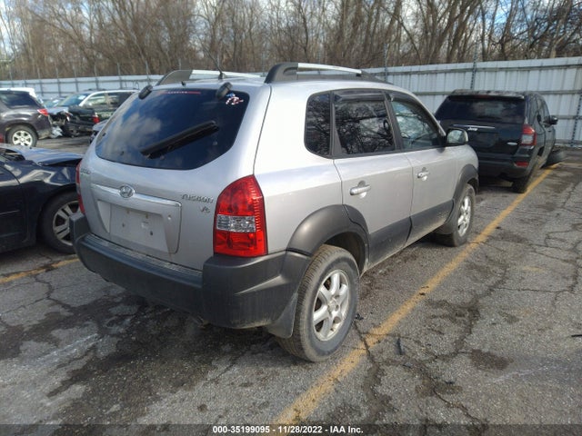 2005 HYUNDAI TUCSON GLS/LX VIN: KM8JN12D05U072615