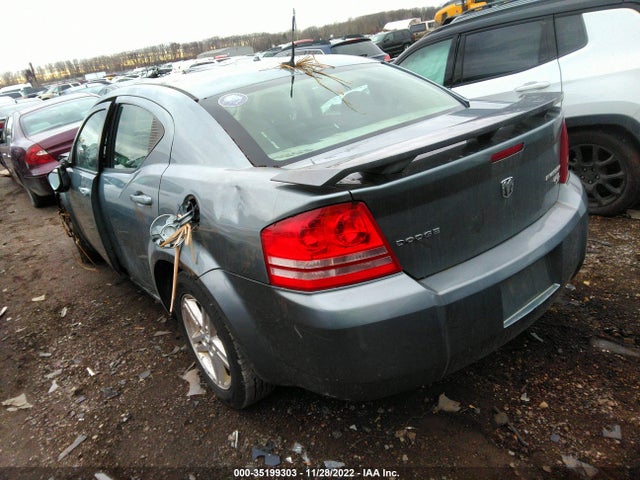 2010 DODGE AVENGER R/T VIN: 1B3CC5FB6AN210862