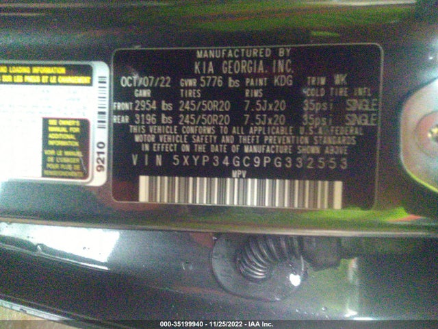 2023 Kia Telluride, VIN: 5XYP34GC9PG332553