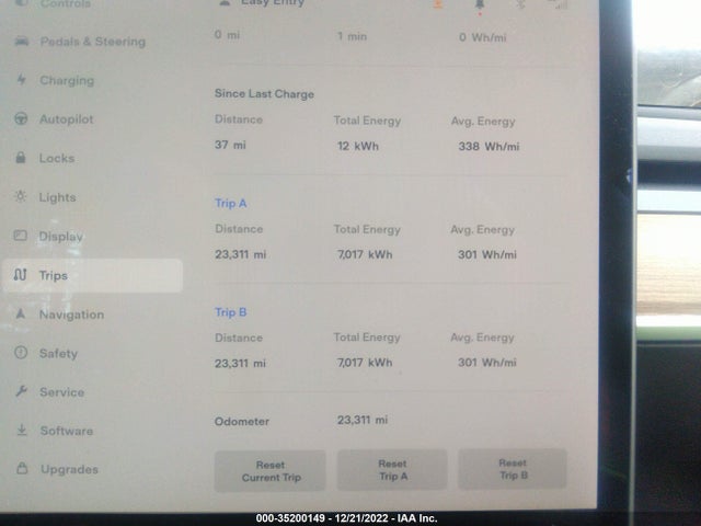 Tesla Model 3 Long Range 2021 5YJ3E1EB1MF915509 Image 9