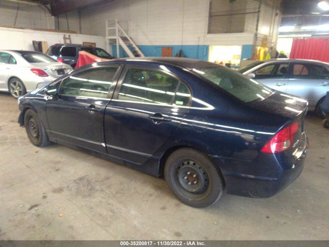 2006 HONDA CIVIC SDN LX VIN: 2HGFA16586H522638