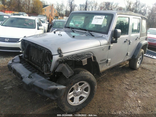 2016 JEEP WRANGLER UNLIMITED SPORT VIN: 1C4BJWDG4GL119940