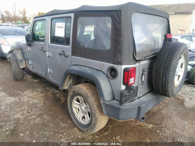 2016 JEEP WRANGLER UNLIMITED SPORT VIN: 1C4BJWDG4GL119940