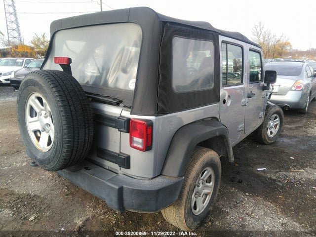 2016 JEEP WRANGLER UNLIMITED SPORT VIN: 1C4BJWDG4GL119940