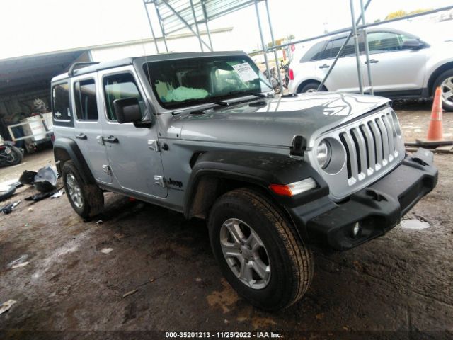 1C4HJXDG3PW549067, 2023 Jeep Wrangler Sport S on IAAI