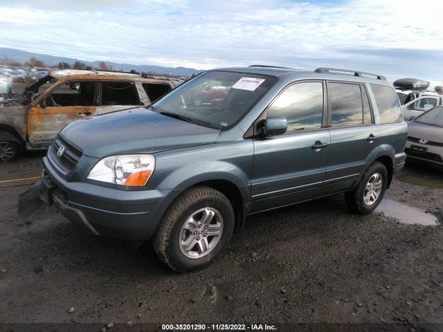2005 HONDA PILOT EX-L VIN: 2HKYF18505H573689
