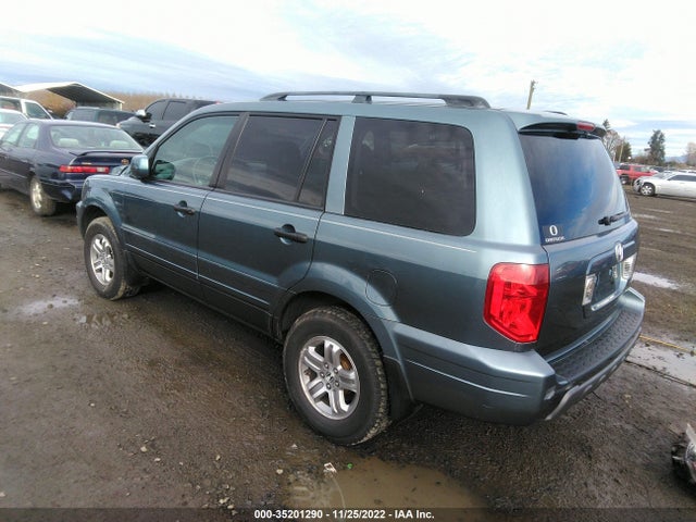 2005 HONDA PILOT EX-L VIN: 2HKYF18505H573689