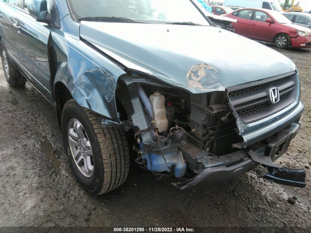 2005 HONDA PILOT EX-L VIN: 2HKYF18505H573689