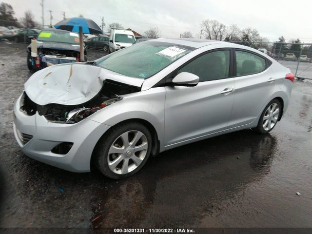 2013 HYUNDAI ELANTRA LIMITED VIN: 5NPDH4AEXDH310886