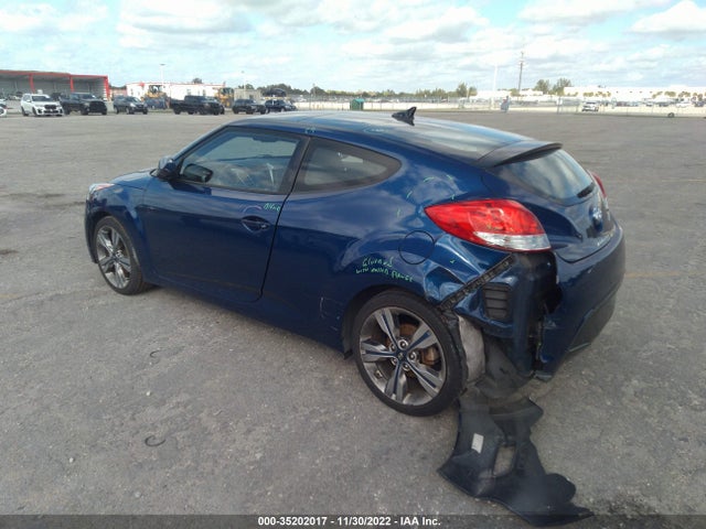 2017 HYUNDAI VELOSTER VALUE EDITION VIN: KMHTC6AD3HU324200