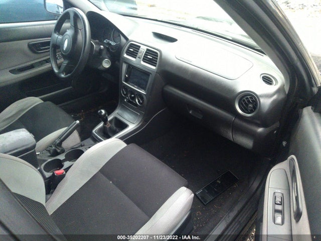 2007 SUBARU IMPREZA SEDAN WRX TR VIN: JF1GD75637G521133