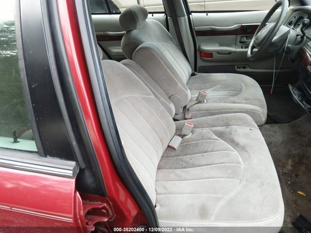 2001 MERCURY GRAND MARQUIS GS VIN: 2MEFM74W21X603412
