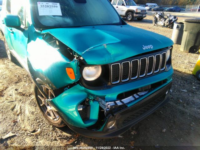 ZACNJABBXLPL72027 Jeep Renegade Latitude