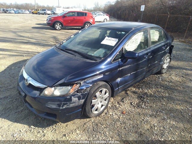 2009 HONDA CIVIC SDN LX VIN: 19XFA16529E045171