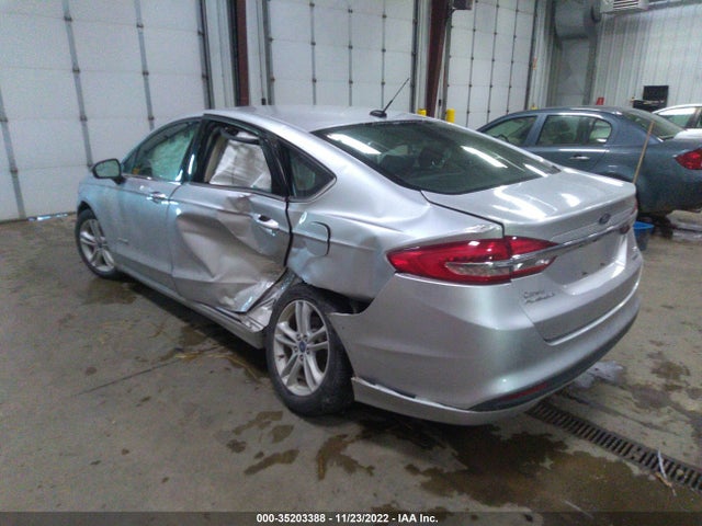 3FA6P0LU6JR127797 Ford Fusion Hybrid Se