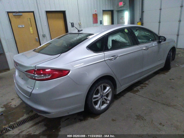 3FA6P0LU6JR127797 Ford Fusion Hybrid Se