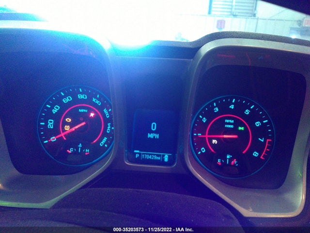 2012 CHEVROLET CAMARO 1LT VIN: 2G1FB1E36C9105514