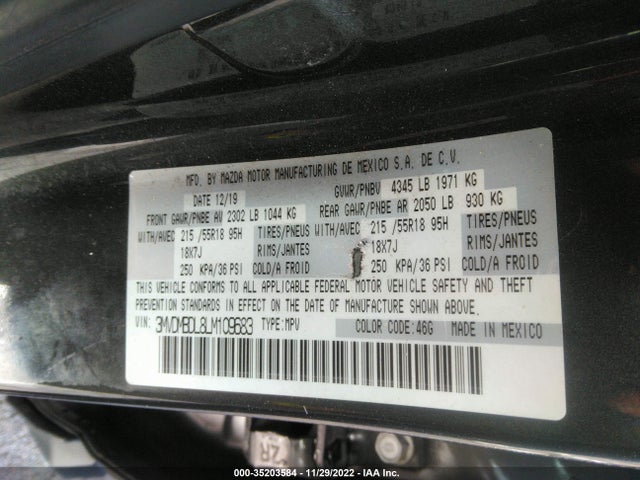 2020 Mazda CX-30, VIN: 3MVDMBDL8LM109683