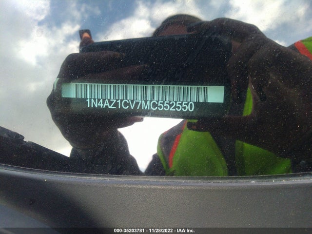 2021 Nissan Leaf, VIN: 1N4AZ1CV7MC552550