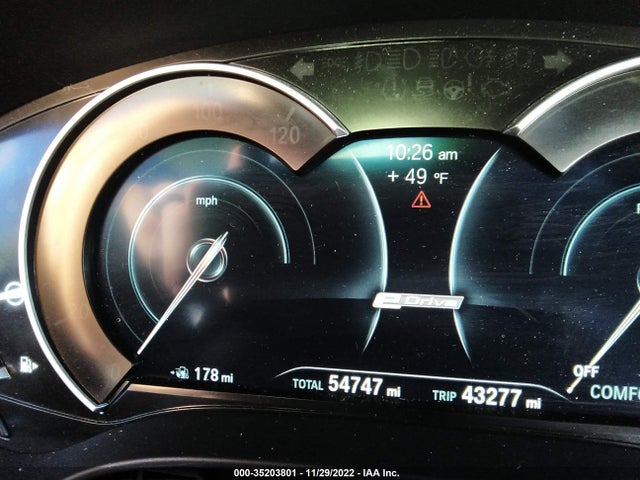 2019 BMW 5 SERIES 530E IPERFORMANCE VIN: WBAJA9C54KB392742