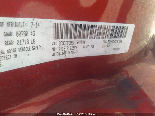 3C3CFFBR8FT501518 Fiat 500 SPORT