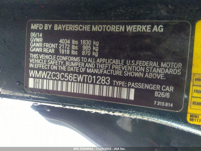 Mini COOPER COUNTRYMAN 2014 WMWZC3C56EWT01283 Image 10