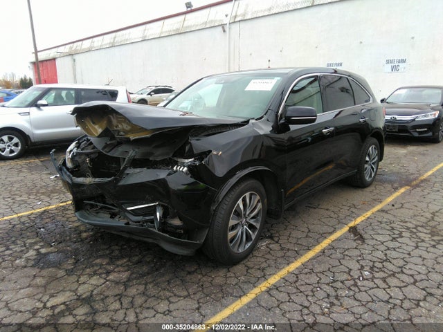 Acura Mdx W/tech/w/tech 2016 5FRYD4H43GB058667 Image 2