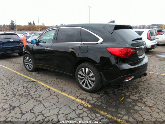 Acura Mdx W/tech/w/tech 2016 5FRYD4H43GB058667 Image 3